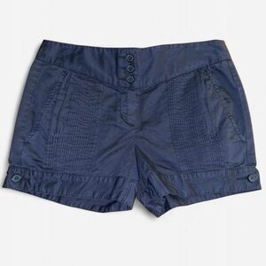 BCBGMaxAzria Black Pleated Shorts